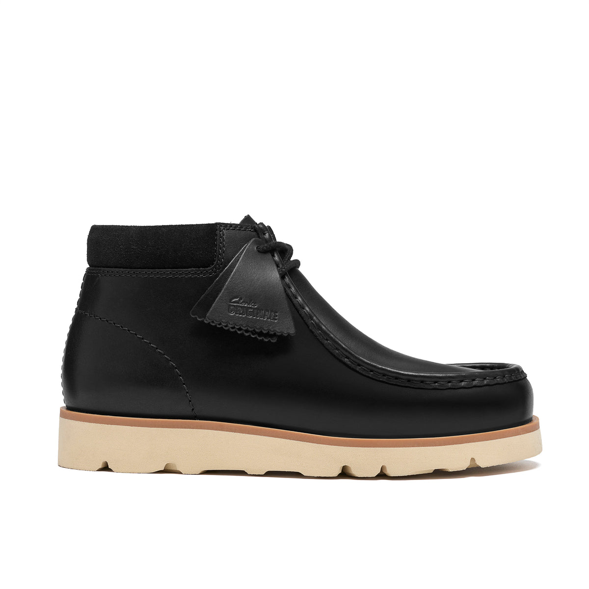 Desert boot Clarks Walla Orkhon noir – vue 1