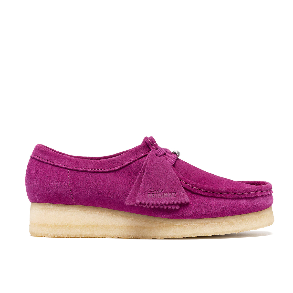 Desert boot Clarks Wallabee Femme violet – vue 1