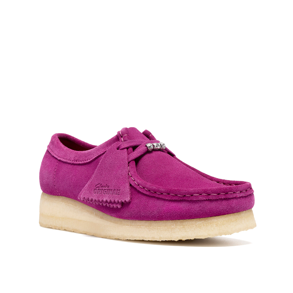 Desert boot Clarks Wallabee Femme violet – vue 5