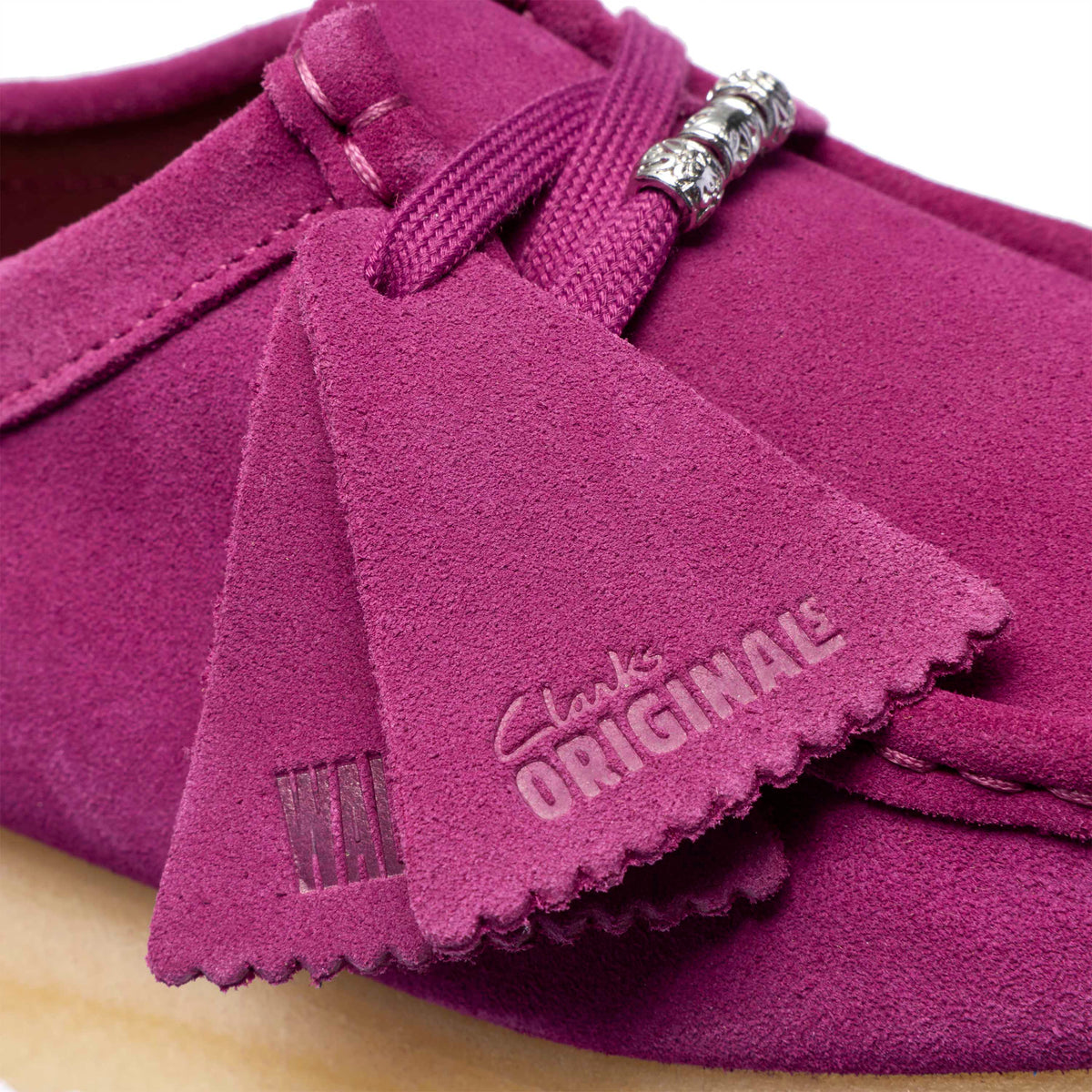 Desert boot Clarks Wallabee Femme violet – vue 6