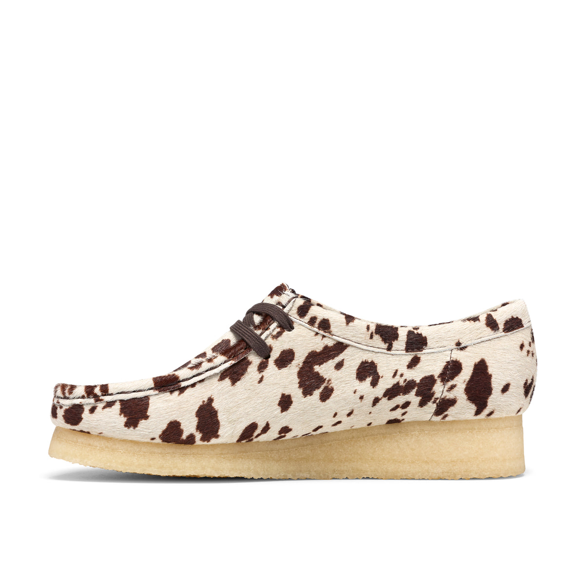 Desert boot Clarks Wallabee Femme marron et imprimé – vue 2