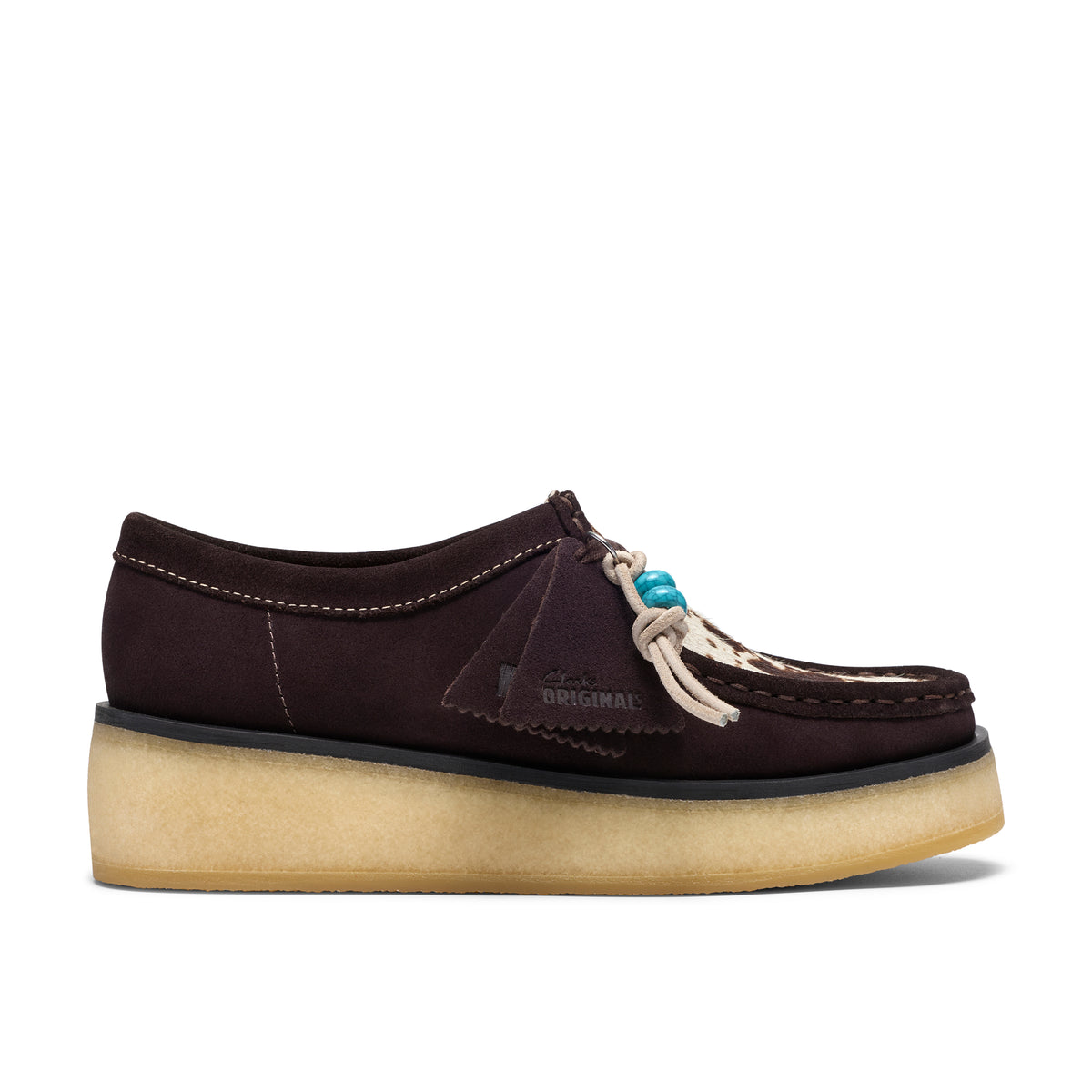 Desert boot Clarks Wallacraft Femme marron et imprimé – vue 1