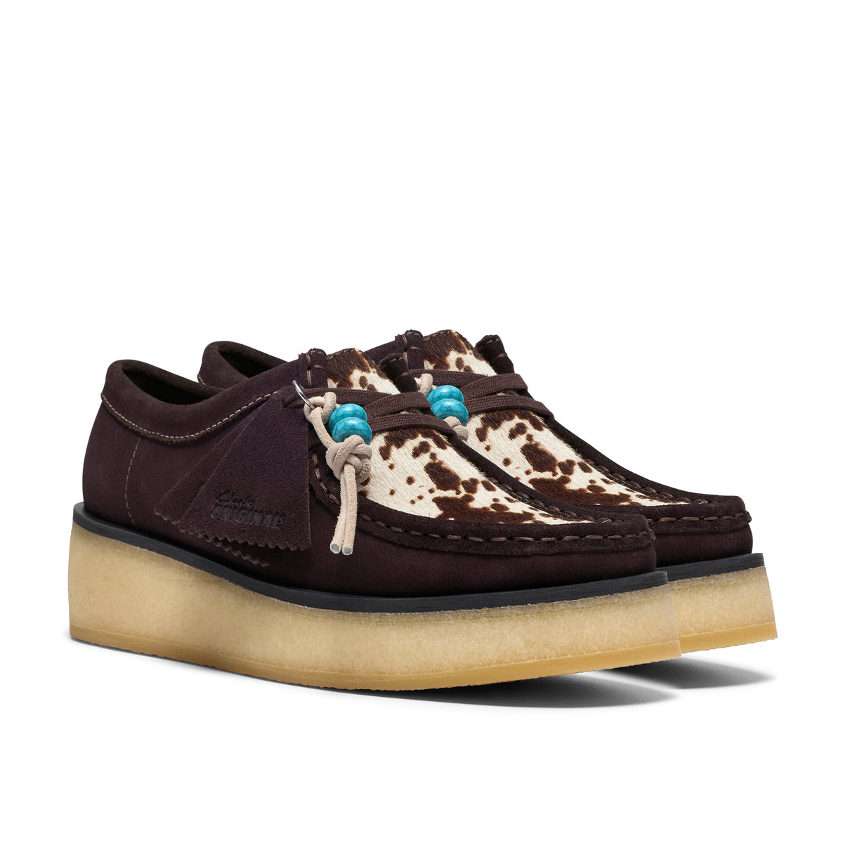Desert boot Clarks Wallacraft Femme marron et imprimé – vue 4