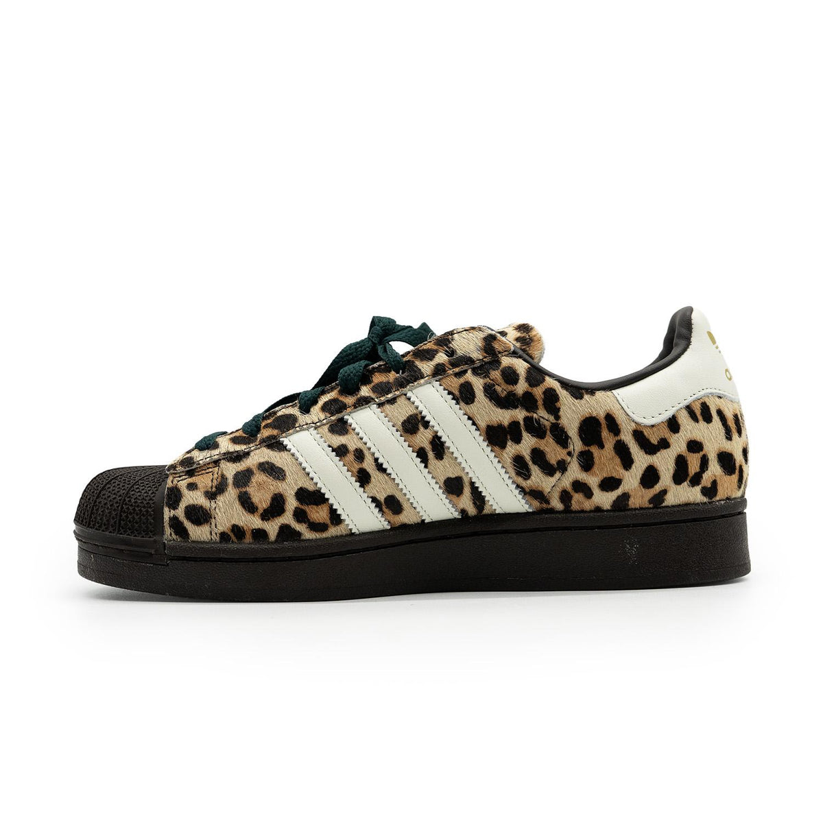 Sneakers Adidas Superstar II Femme imprimé et marron – vue 3