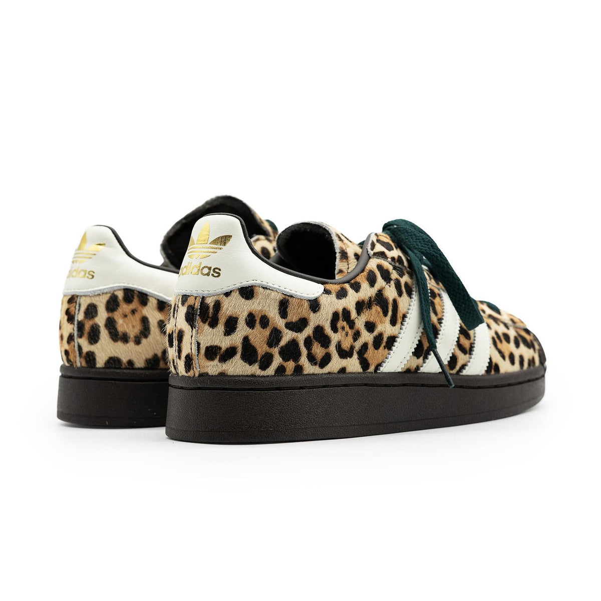 Sneakers Adidas Superstar II Femme imprimé et marron – vue 2