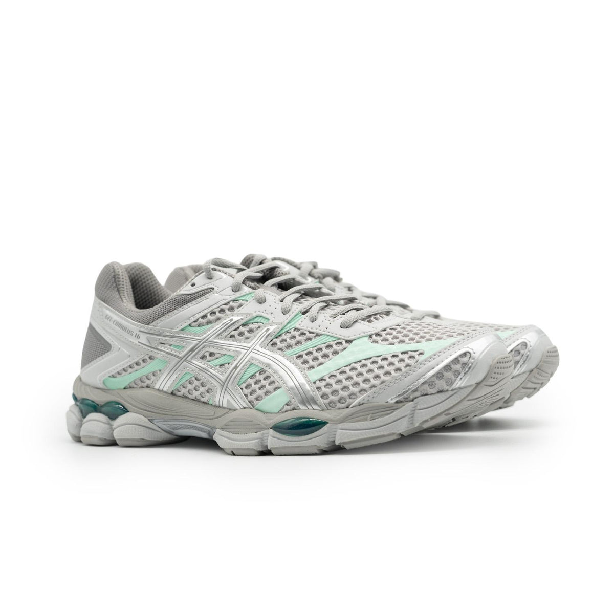 Chaussure de running Asics Gel-Cumulus 16 gris et argent – vue 3