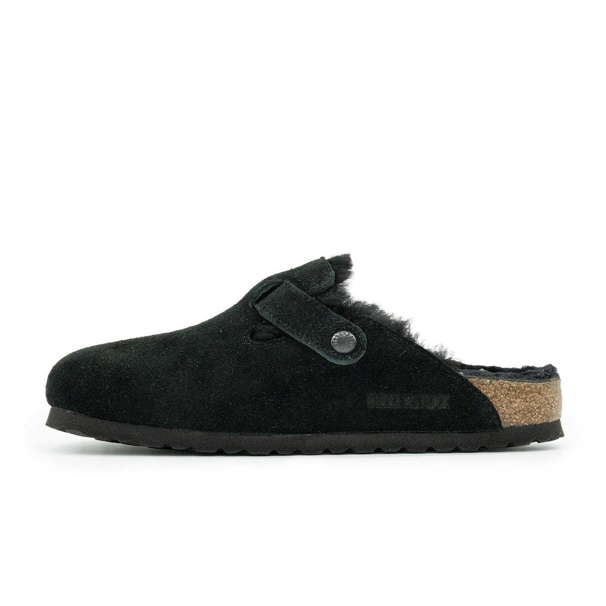 Sabot Birkenstock Boston Shearling Femme noir – vue 2