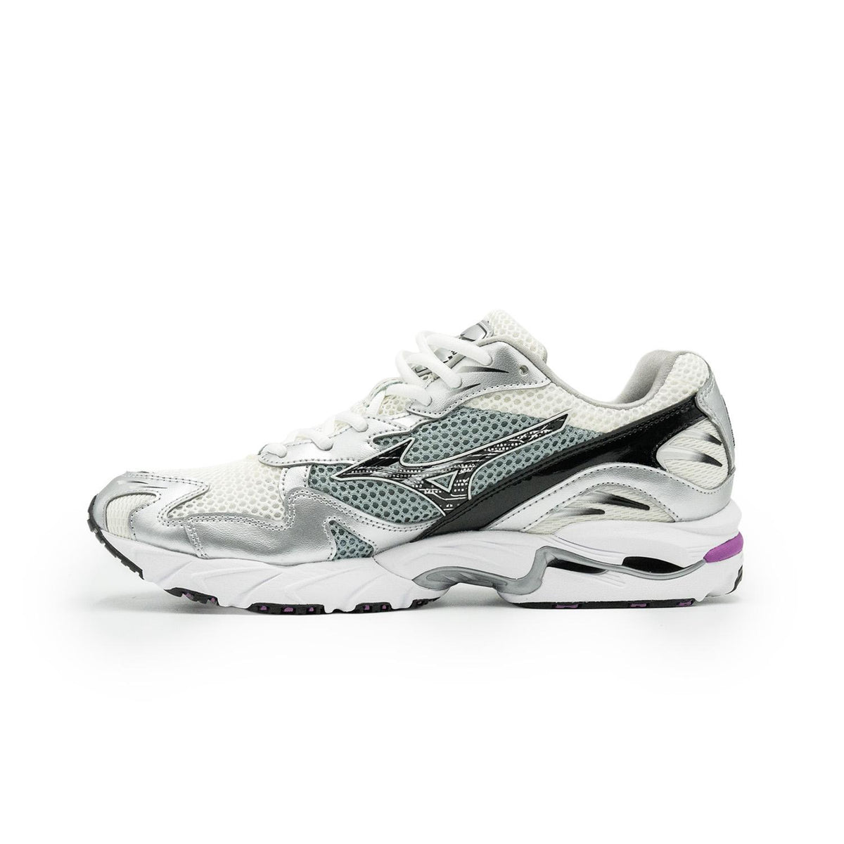 Chaussure de running Mizuno Wave Rider 10 gris – vue 2