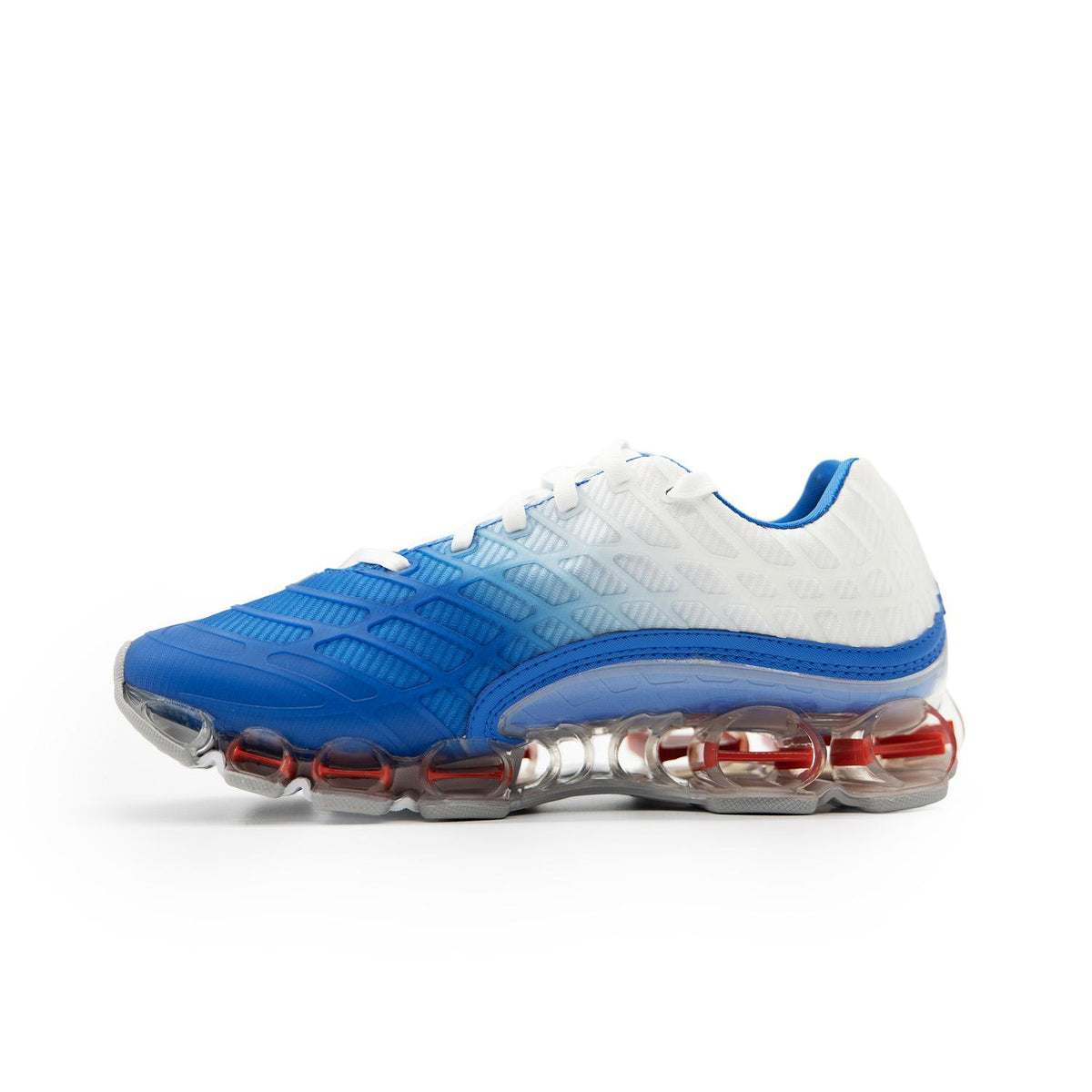 Sneakers Adidas Megaride F50 bleu et argent – vue 4