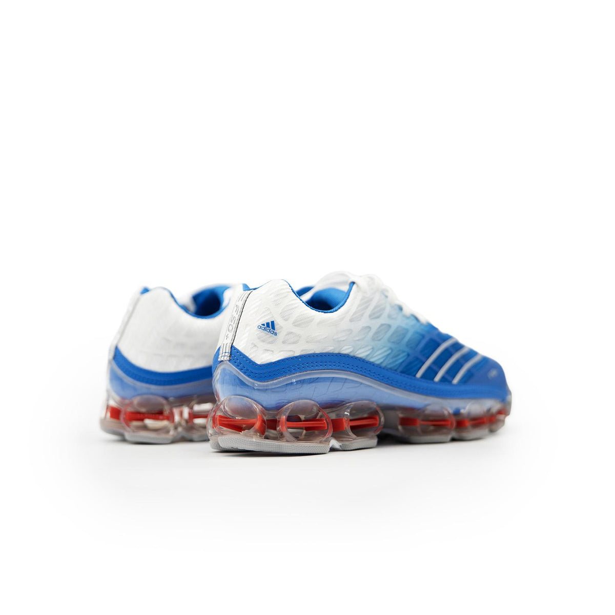 Sneakers Adidas Megaride F50 bleu et argent – vue 3