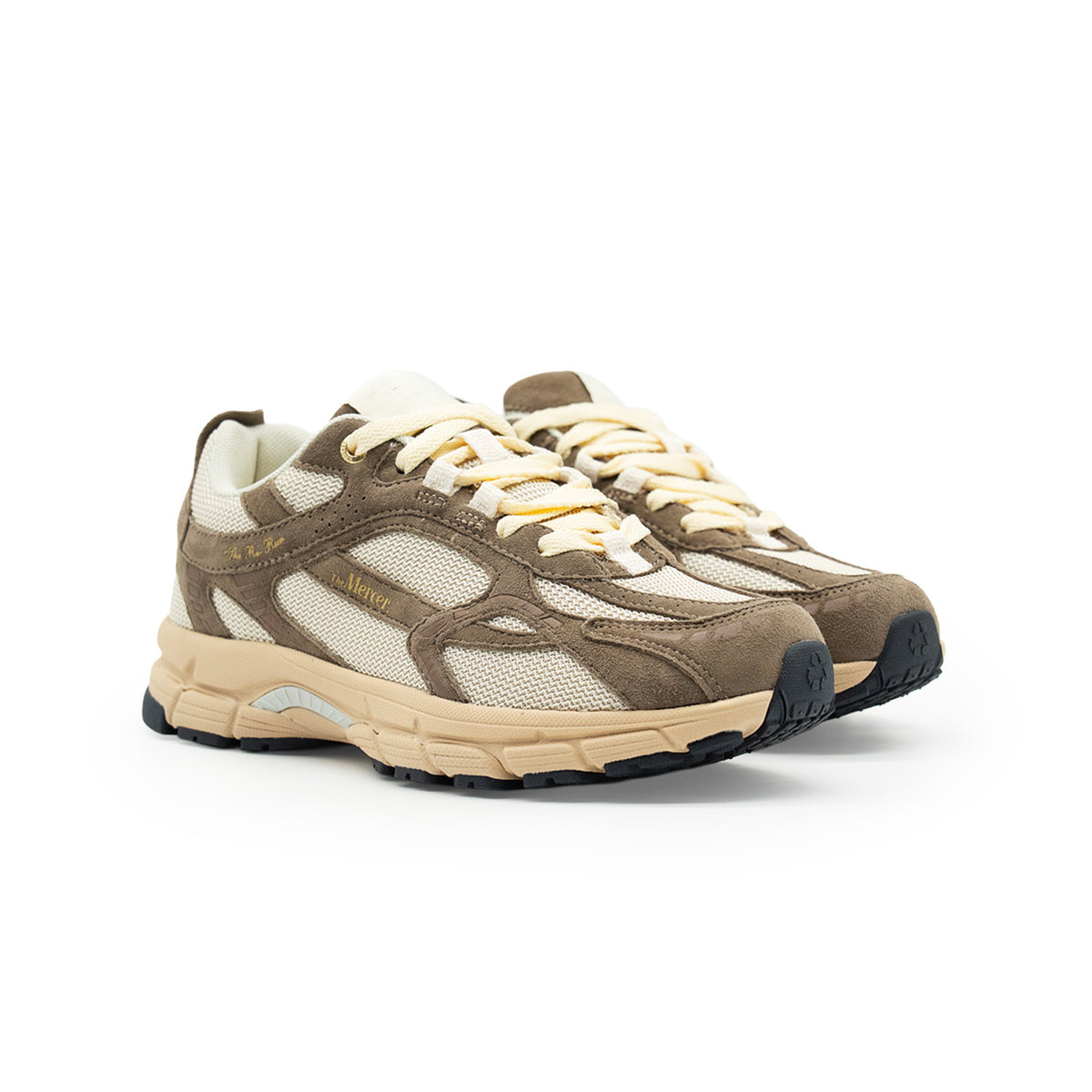 Sneakers The Mercer Re-Run Desert 2.0 Femme beige et marron – vue 3