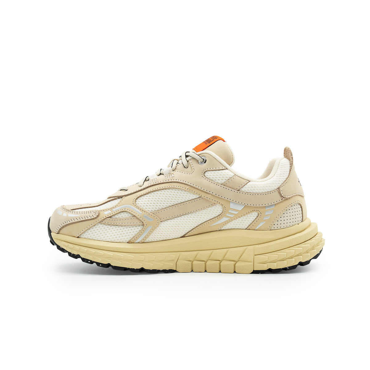 Sneakers The Mercer Re-Run Vibram écru et blanc – vue 2