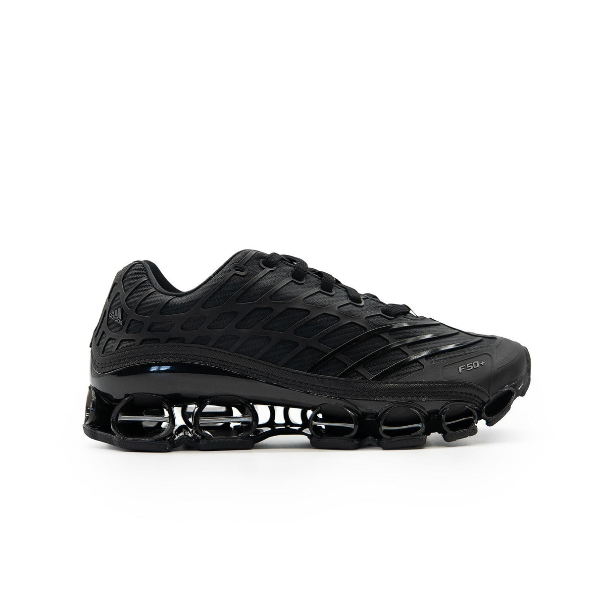 Sneakers Adidas Megaride F50 noir et gris – vue 1
