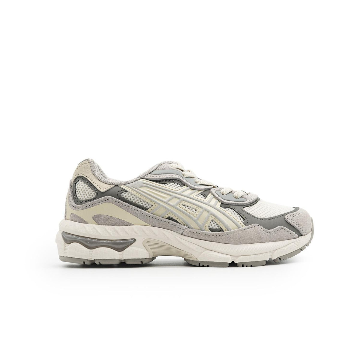 Sneakers Asics Gel-NYC Enfant écru et gris – vue 1