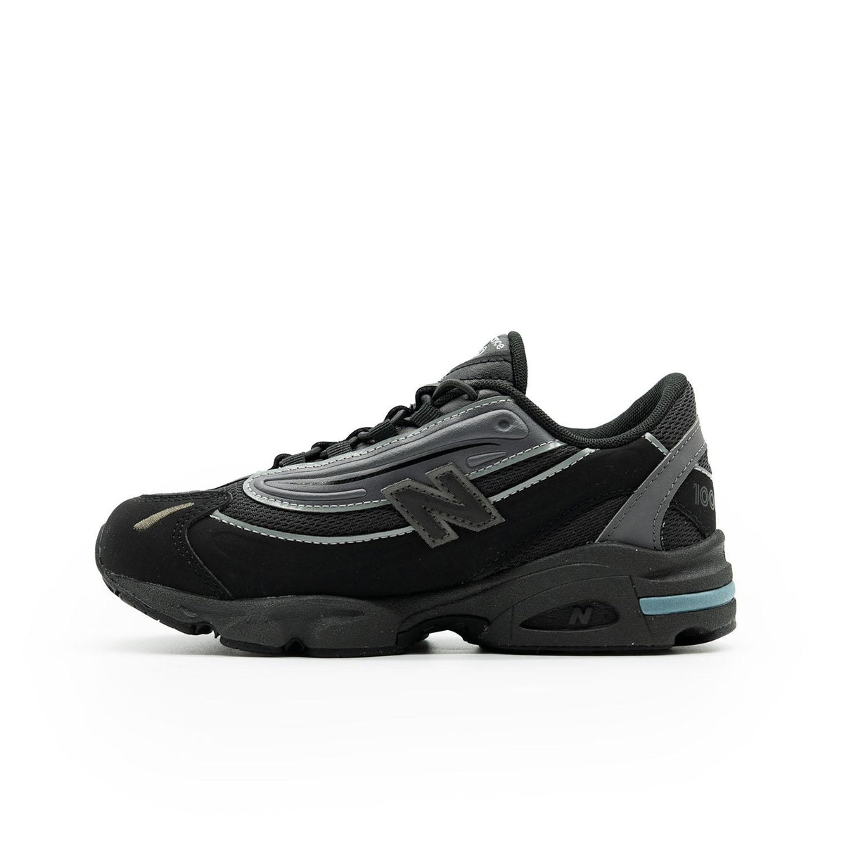 Sneakers New Balance 1000 Enfant noir et gris – vue 2