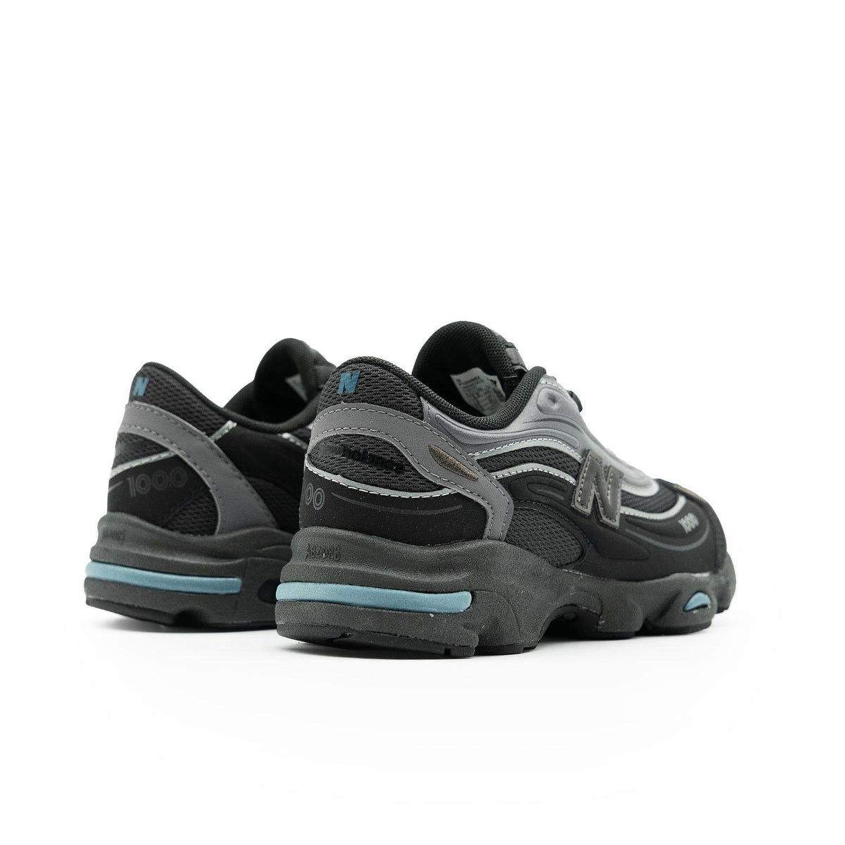 Sneakers New Balance 1000 Enfant noir et gris – vue 4