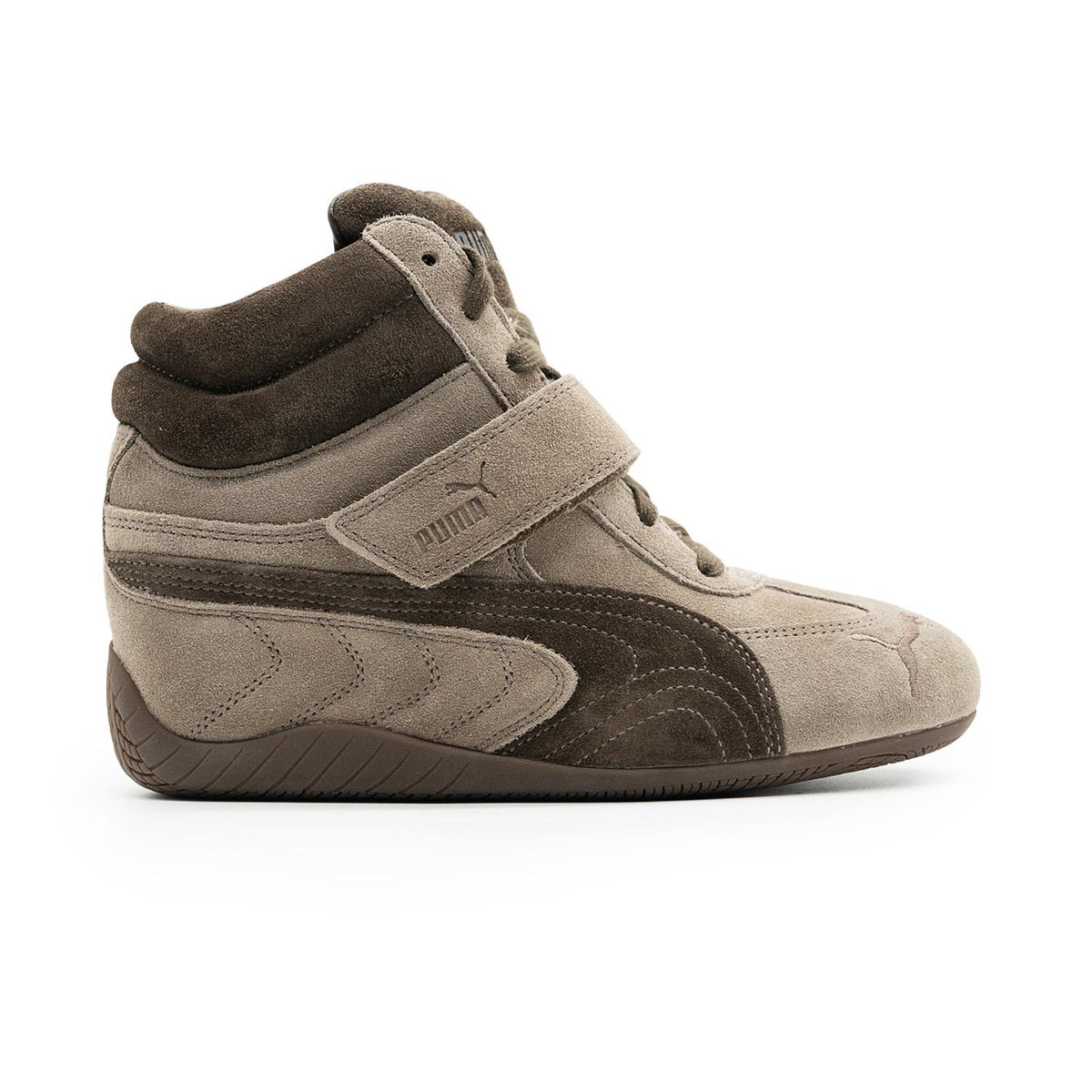 Sneakers Puma Speedcat Wedge Femme beige et marron – vue 2