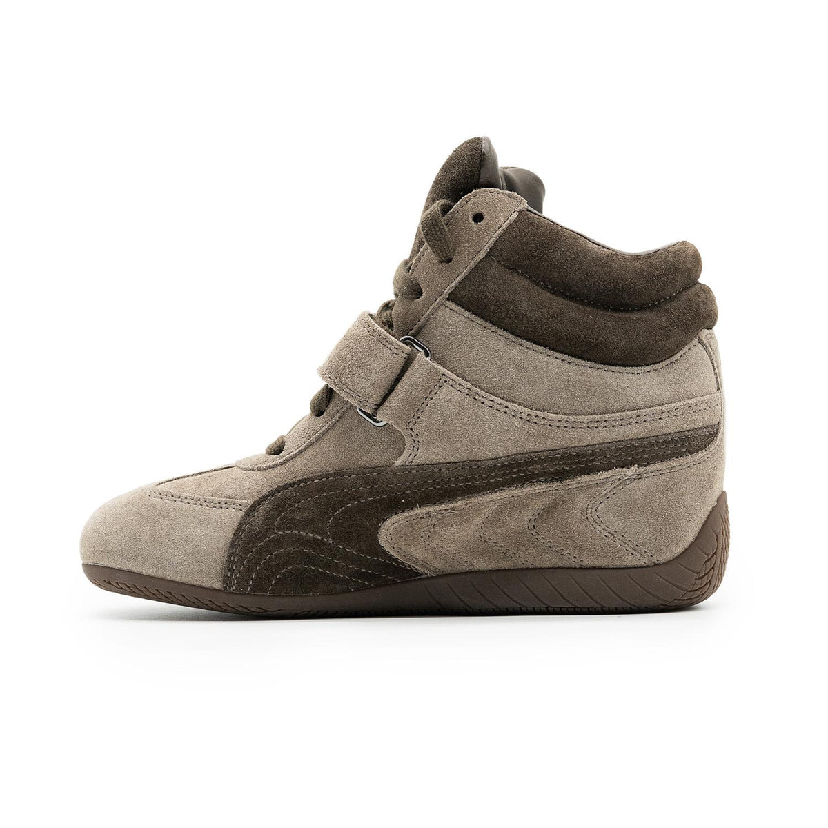 Sneakers Puma Speedcat Wedge Femme beige et marron – vue 1