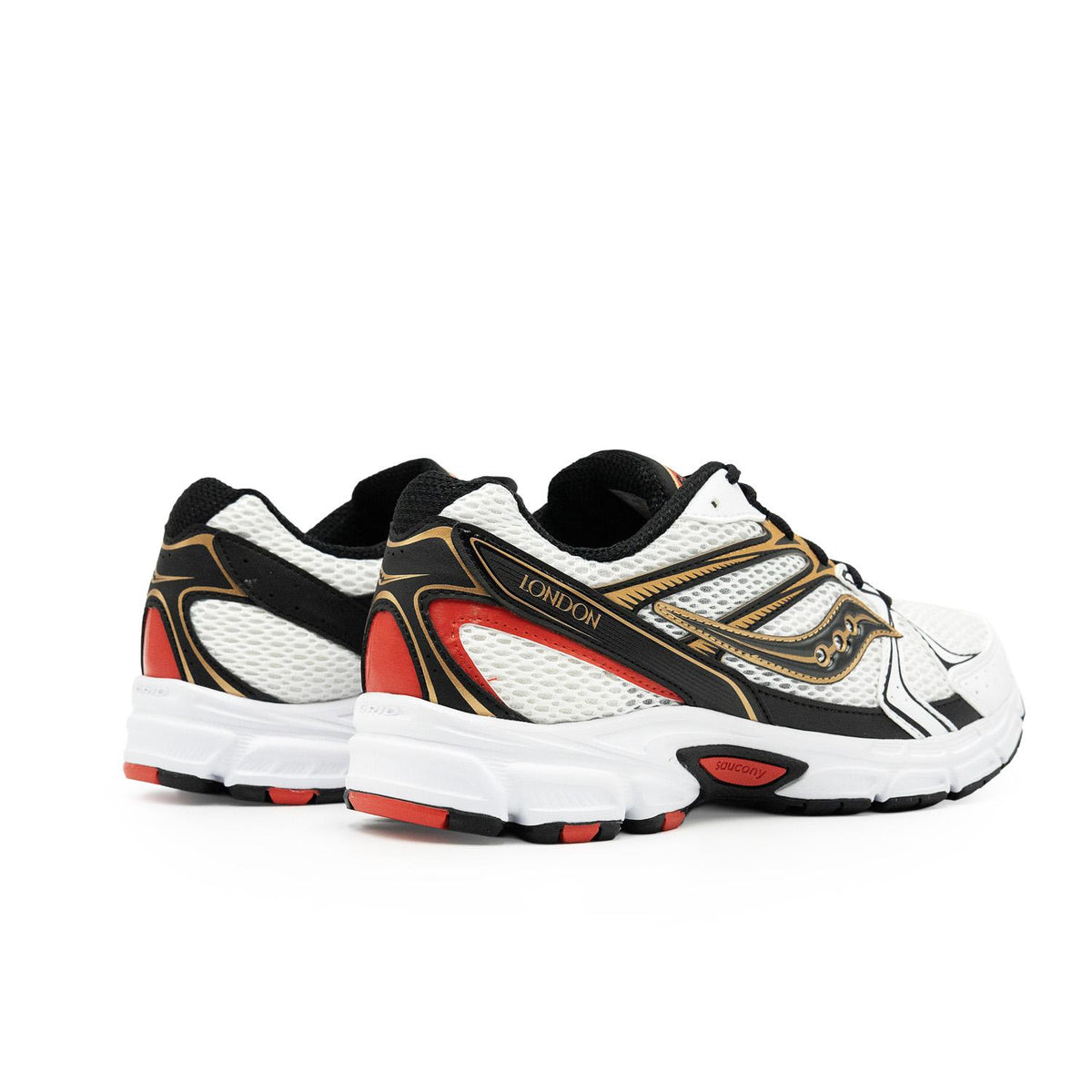 Chaussure de running Saucony Ride Millennium blanc et noir – vue 4