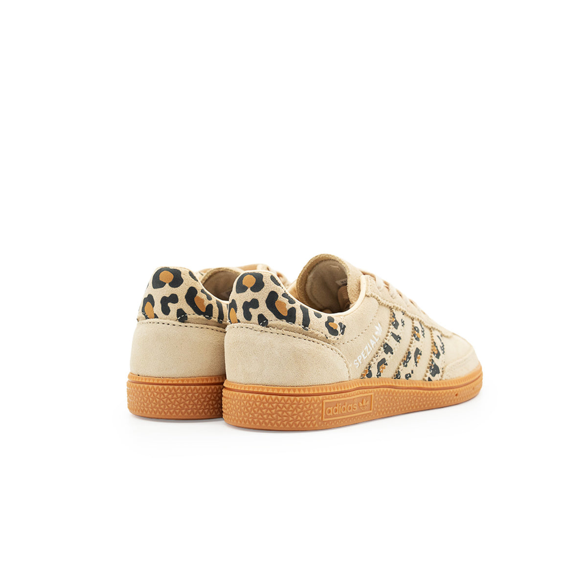 Sneakers Adidas Handball Spezial Enfant imprimé et beige – vue 4