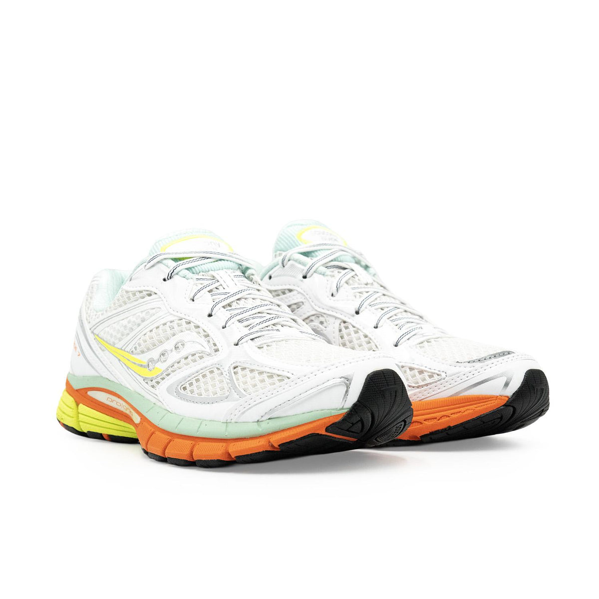 Chaussure de running Saucony ProGrid Guide 7 blanc et multicolore – vue 3