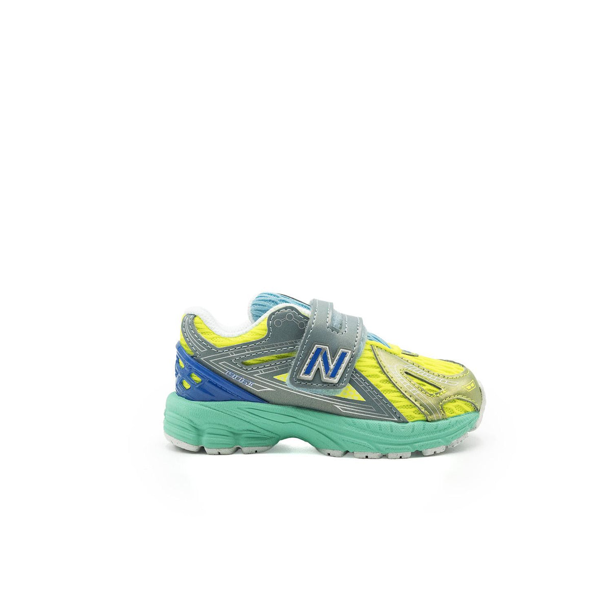 Sneakers New Balance 1906R Bébé vert et bleu – vue 1
