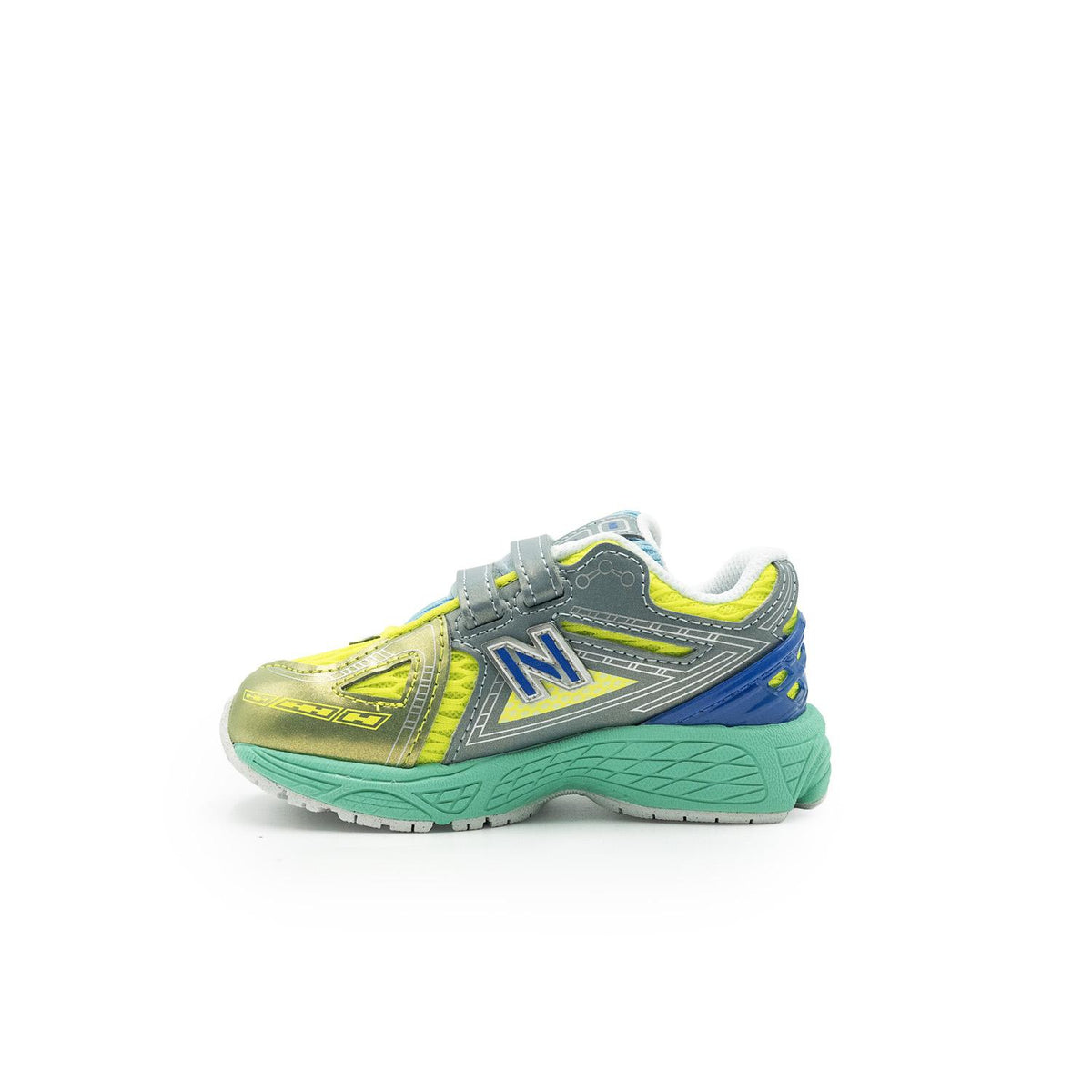 Sneakers New Balance 1906R Bébé vert et bleu – vue 2
