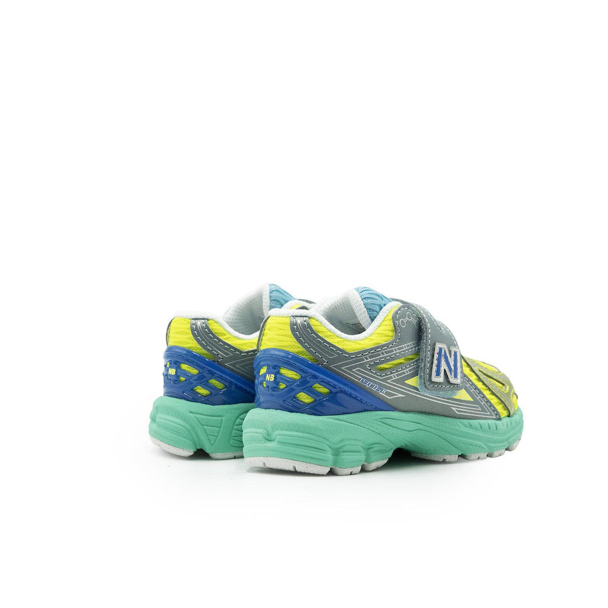 Sneakers New Balance 1906R Bébé vert et bleu – vue 4