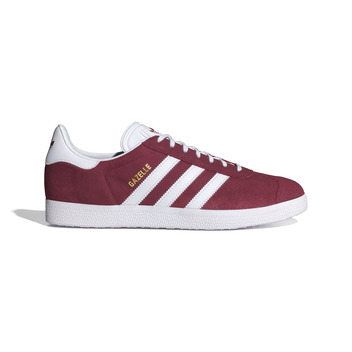 Sneakers Adidas Gazelle rouge et blanc – vue 1