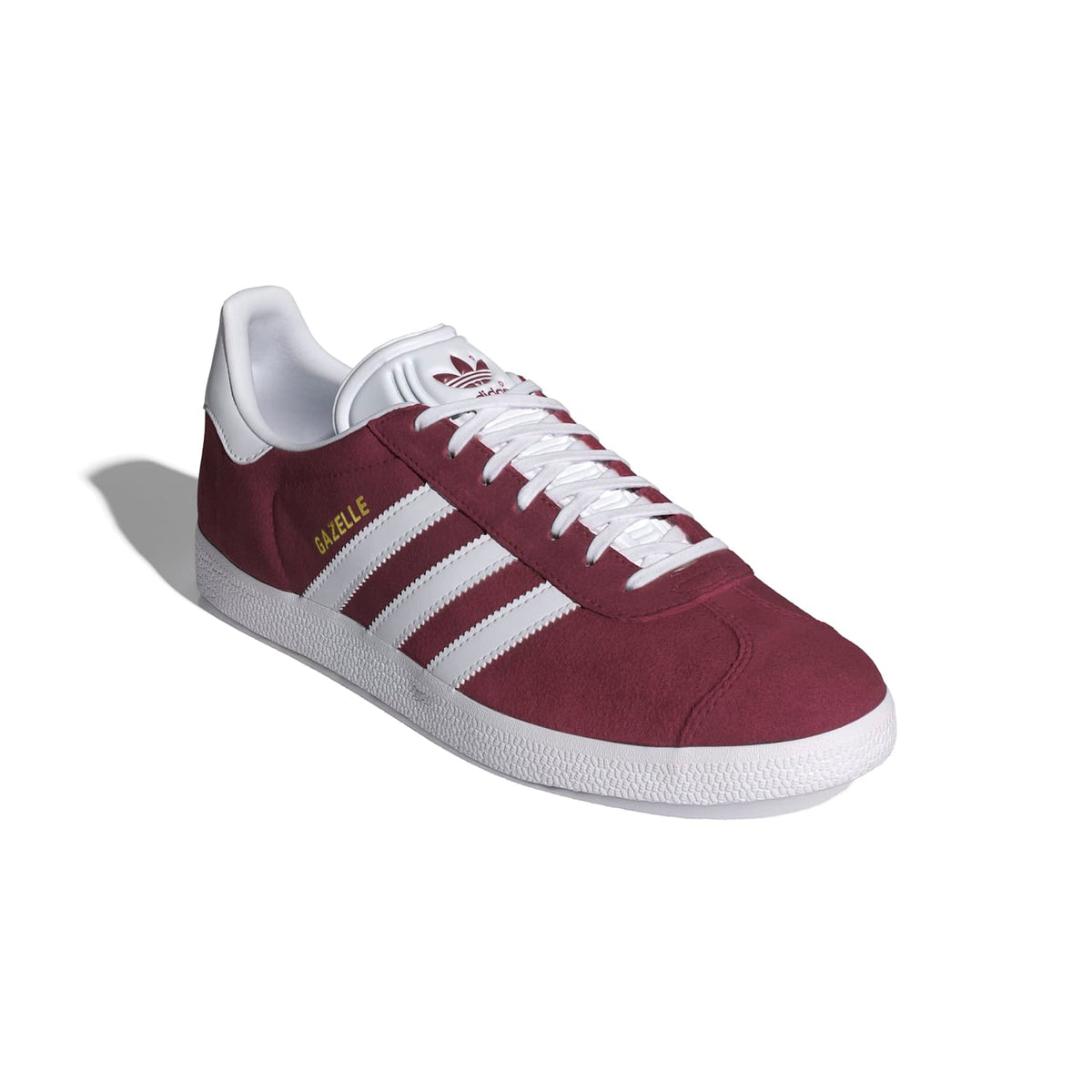 Sneakers Adidas Gazelle rouge et blanc – vue 4