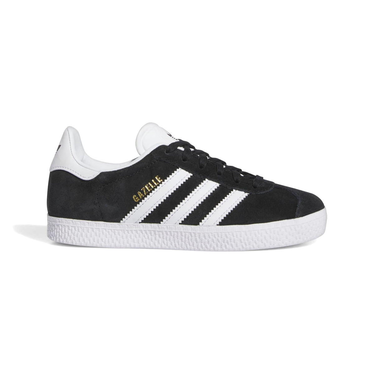 Sneakers Adidas Gazelle Enfant noir et blanc – vue 1