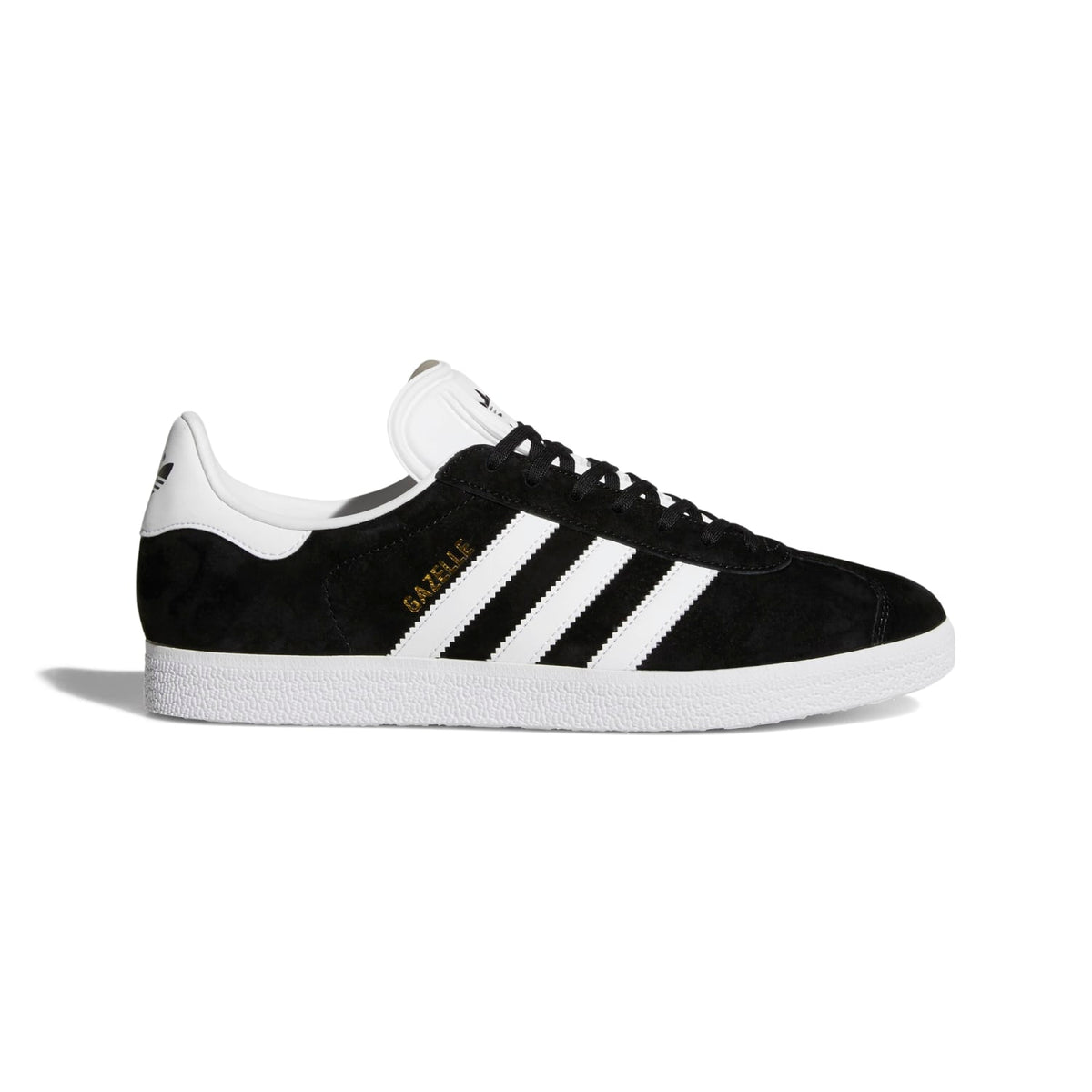 Sneakers Adidas Gazelle noir et blanc – vue 1