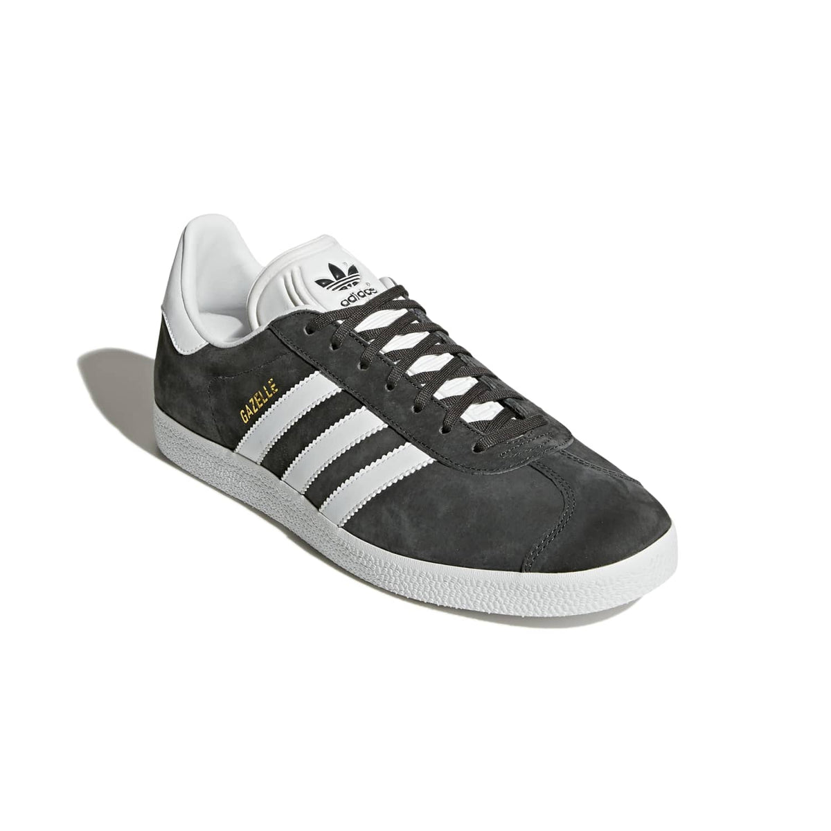Sneakers Adidas Gazelle blanc et or – vue 4