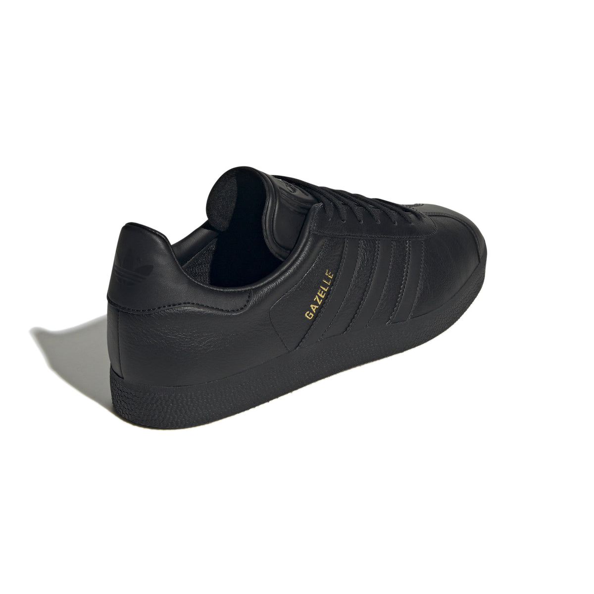 Sneakers Adidas Gazelle noir et or – vue 3