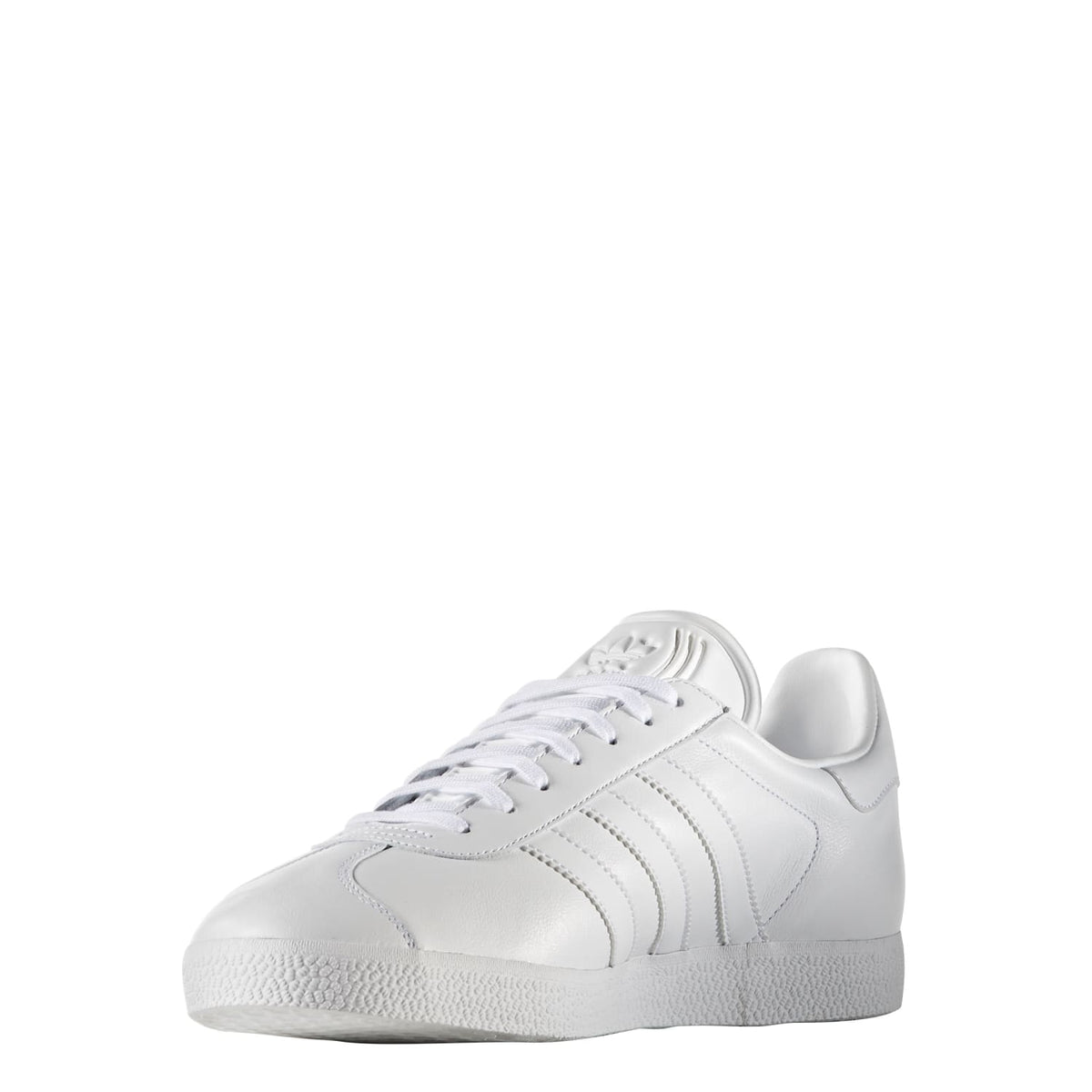 Sneakers Adidas Gazelle blanc et or – vue 4