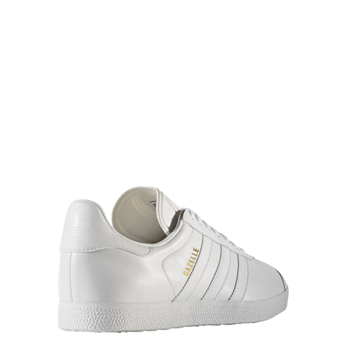 Sneakers Adidas Gazelle blanc et or – vue 5