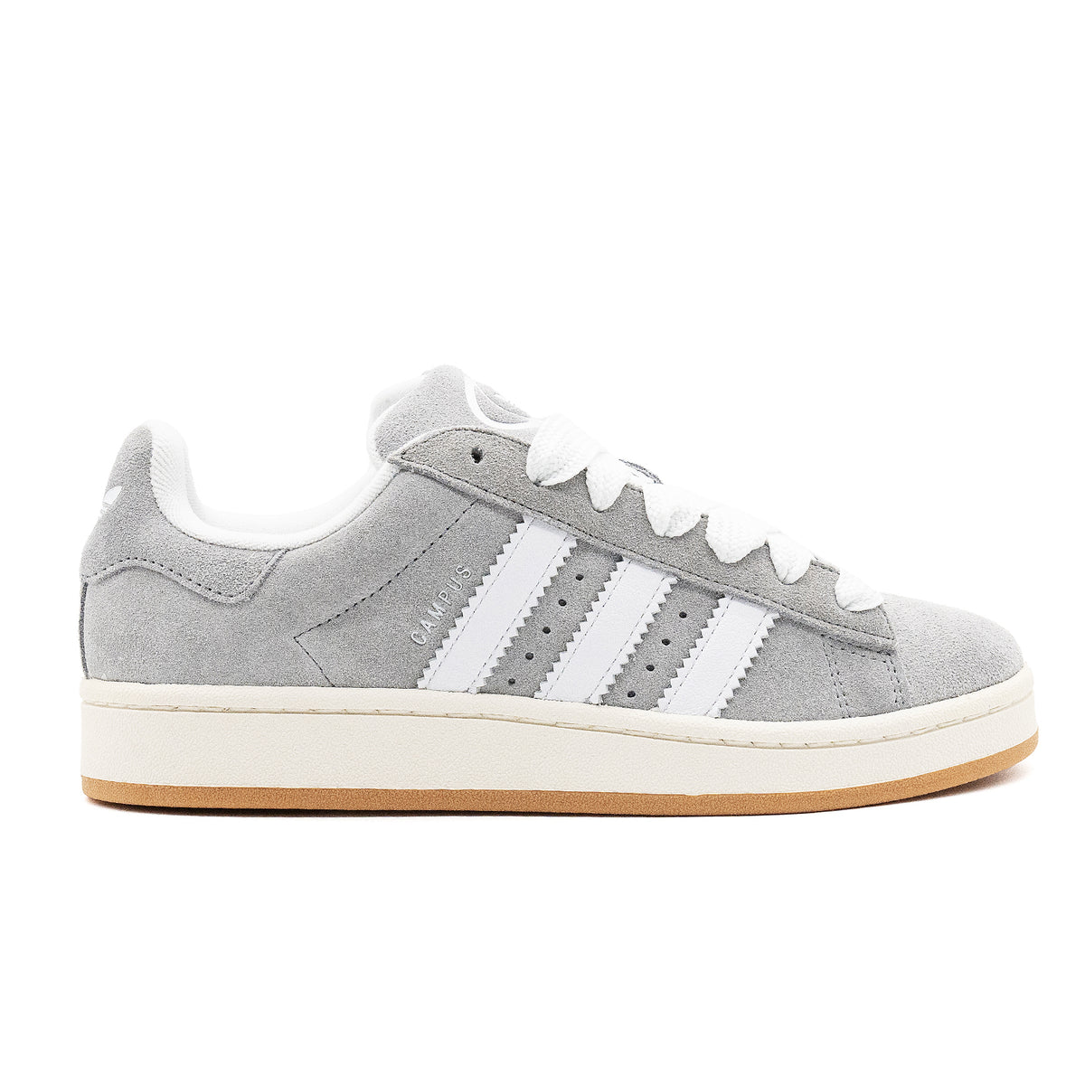 Sneakers Adidas Campus 00s gris et blanc – vue 1