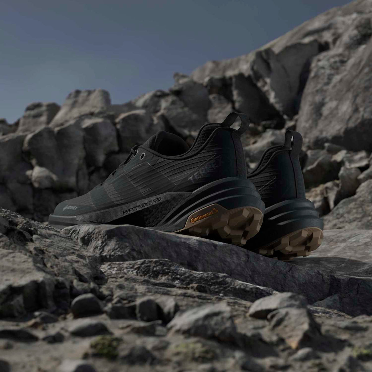 Chaussure de randonnée Adidas Terrex Freehiker 3 Low GTX noir et marron – vue 9