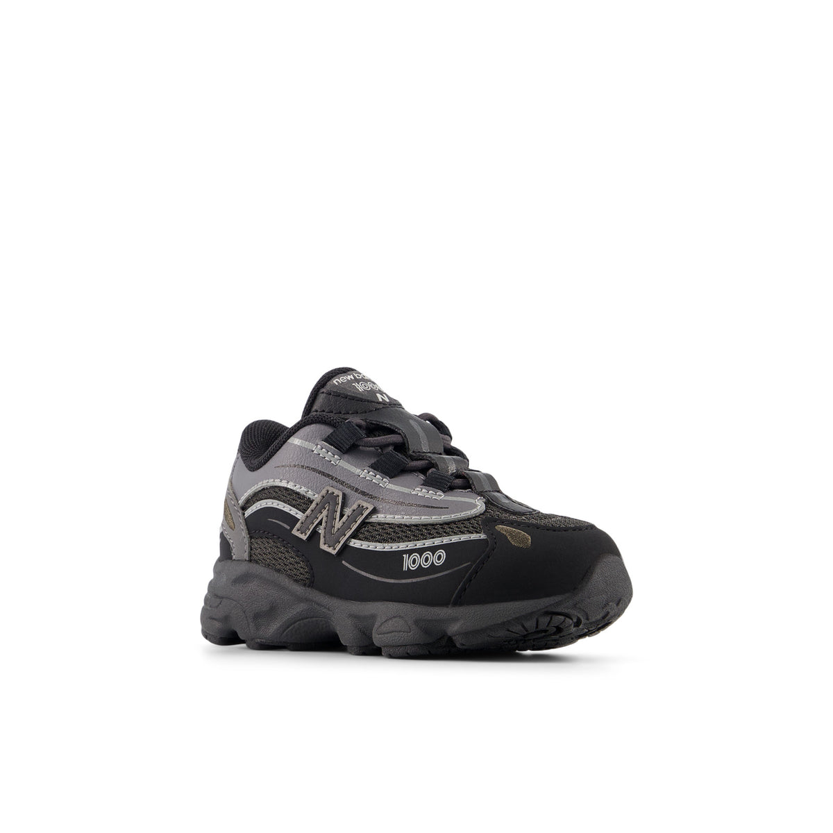 Sneakers New Balance 1000 Bébé noir et gris – vue 3
