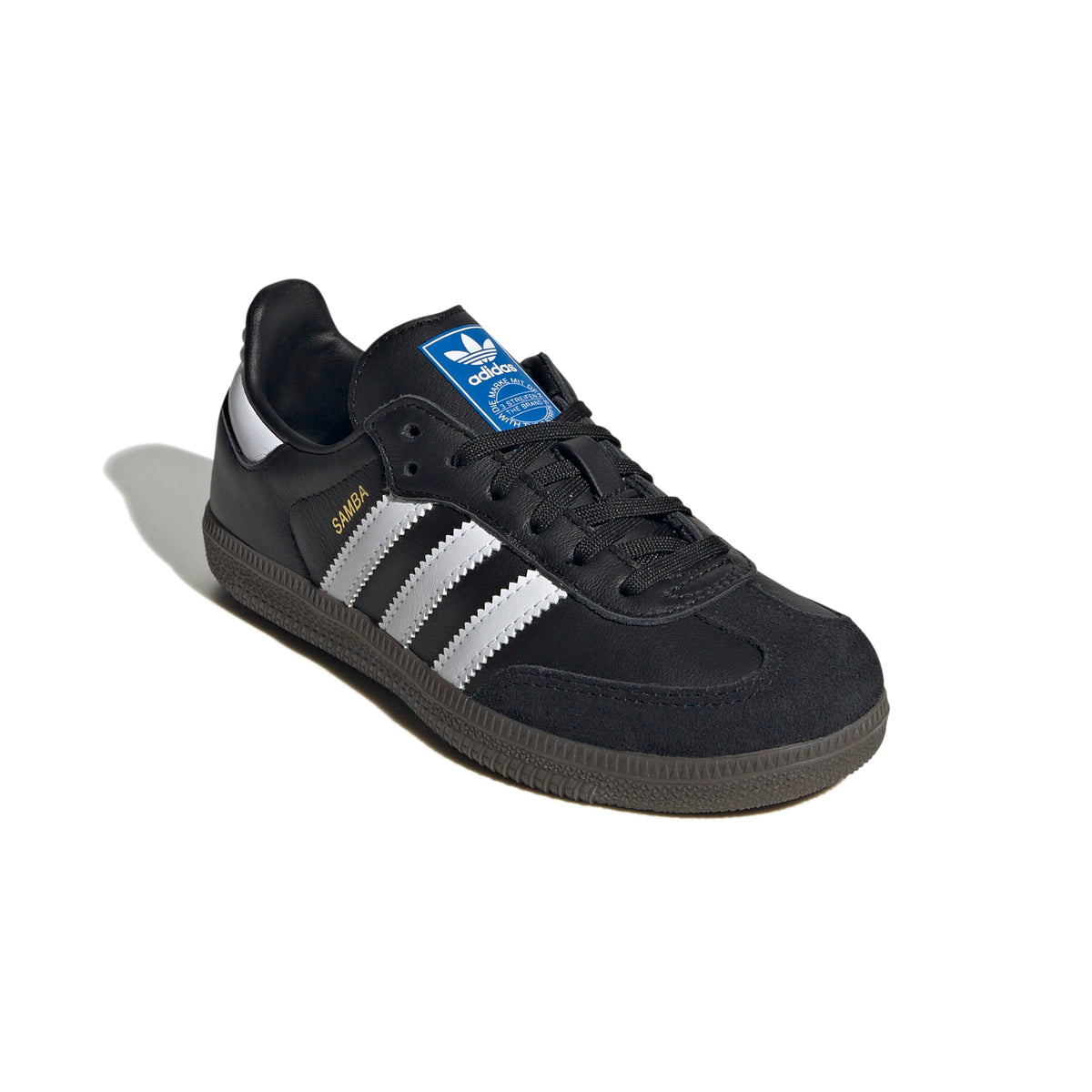 Sneakers Adidas Samba OG Enfant noir et blanc – vue 3