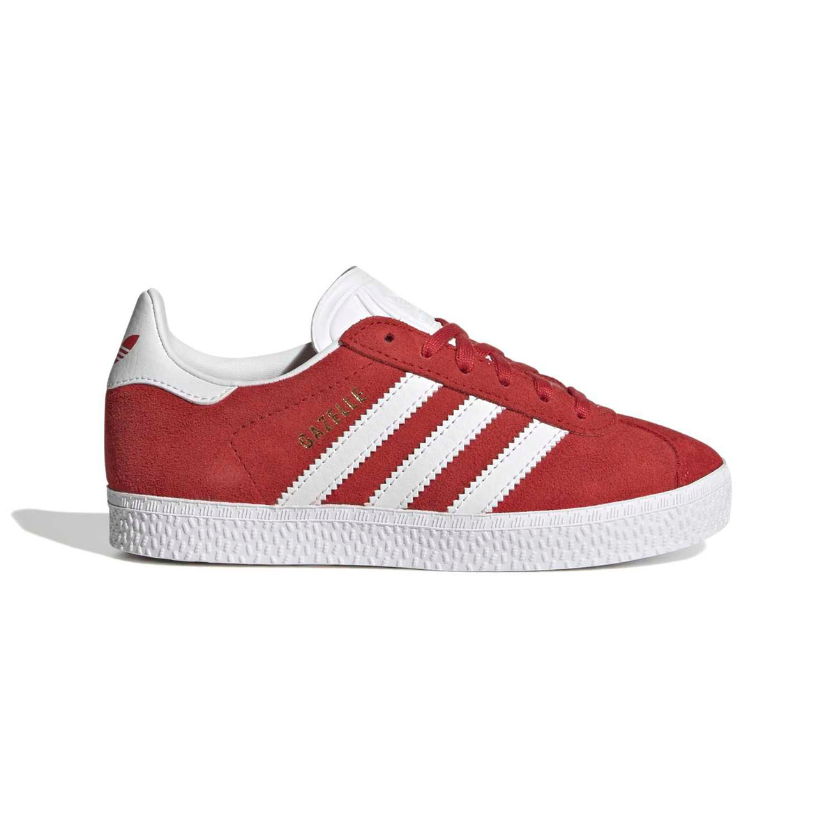 Sneakers Adidas Gazelle Enfant rouge et blanc – vue 1