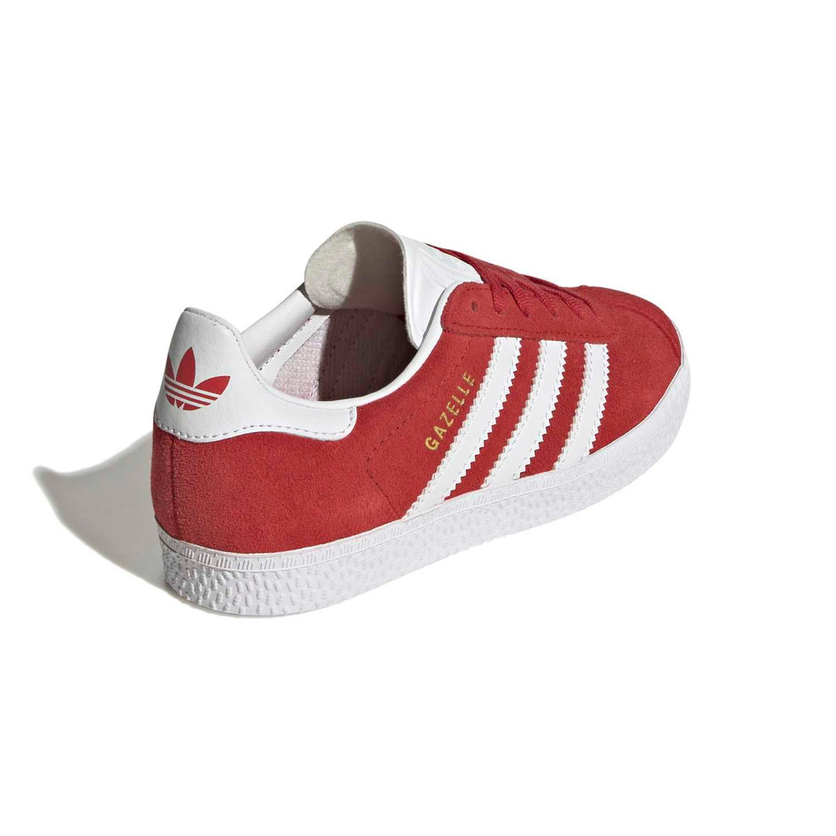 Sneakers Adidas Gazelle Enfant rouge et blanc – vue 4