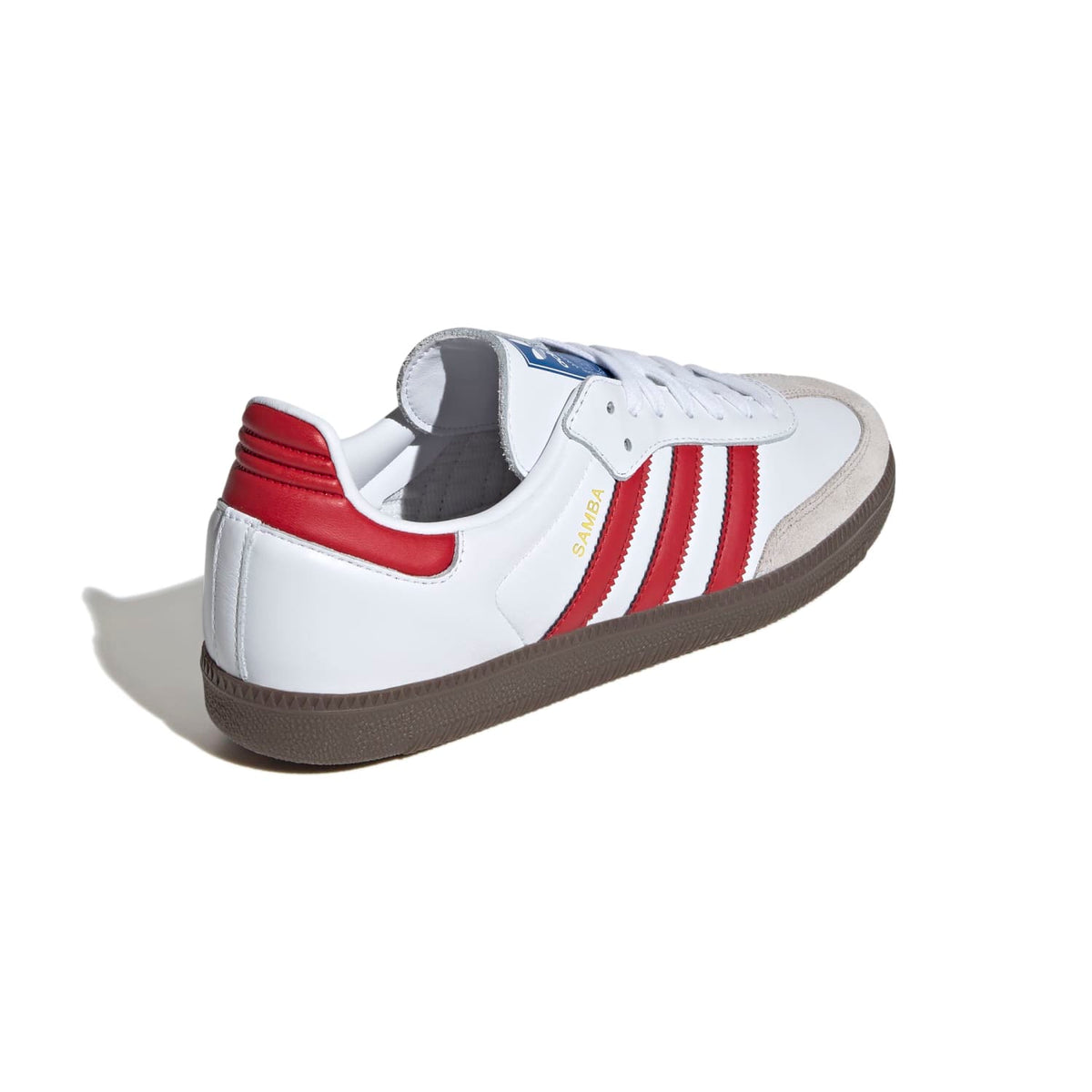 Sneakers Adidas Samba OG blanc et rouge – vue 4