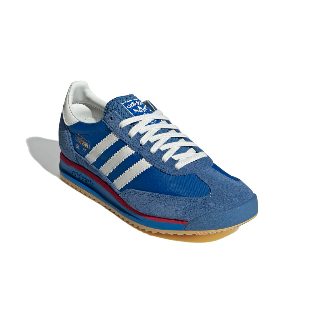 Sneakers Adidas SL 72 RS bleu et écru – vue 3