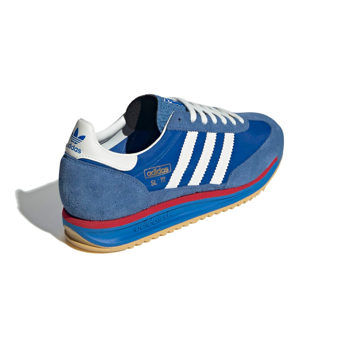 Sneakers Adidas SL 72 RS bleu et écru – vue 4