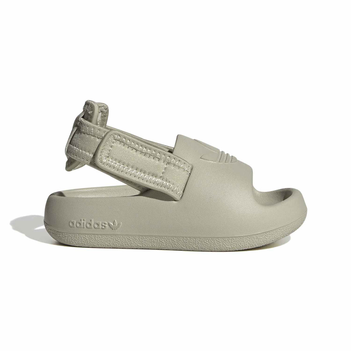 Mule Adidas Adifom Adilette Bébé gris – vue 1