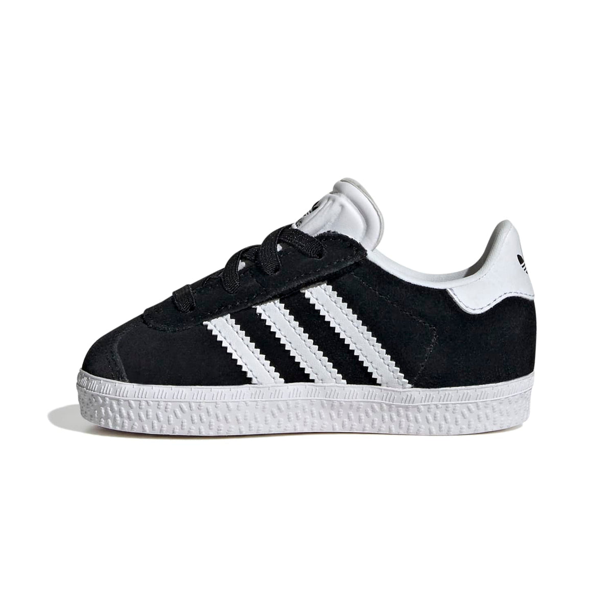 Sneakers Adidas Gazelle Bébé noir et blanc – vue 2