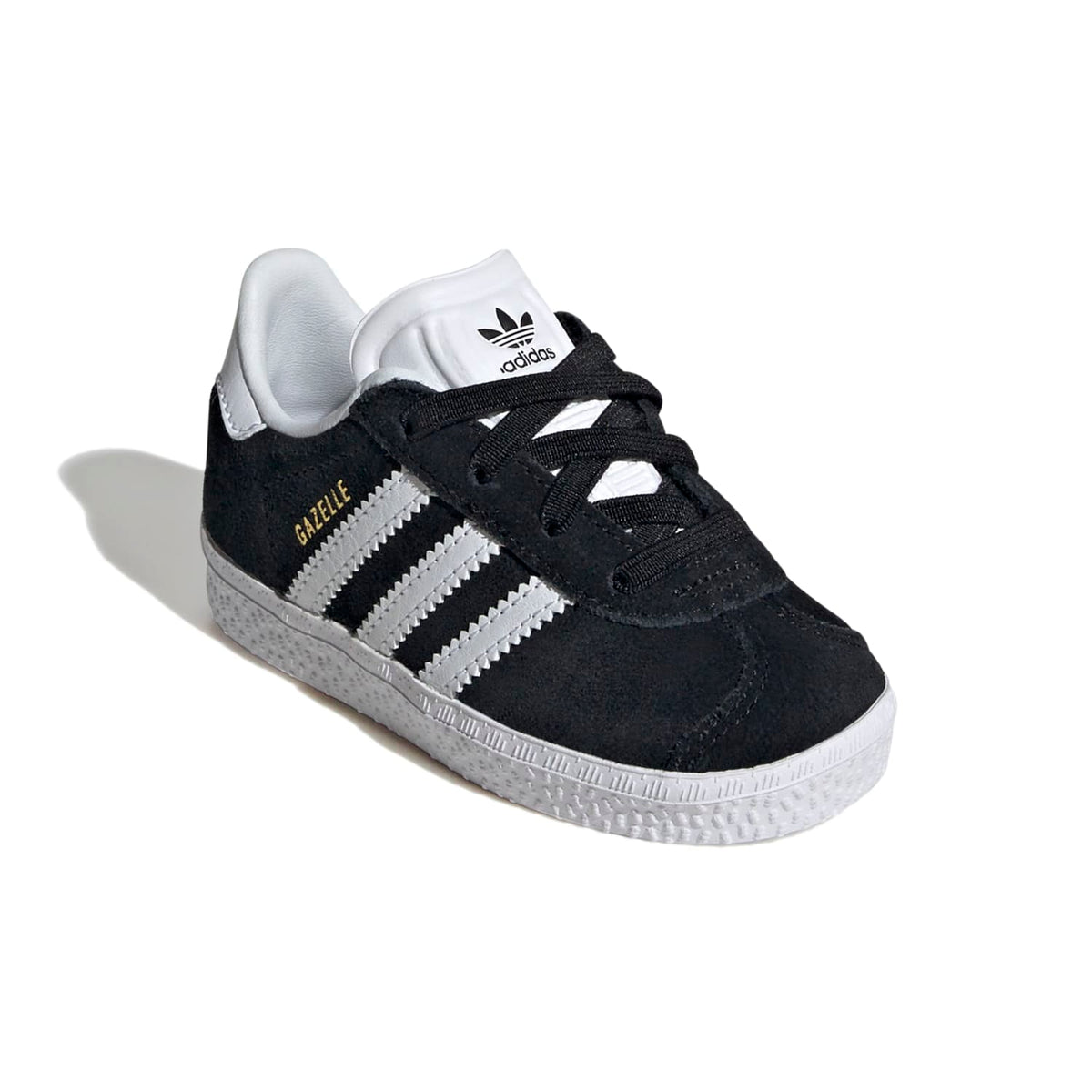 Sneakers Adidas Gazelle Bébé noir et blanc – vue 4