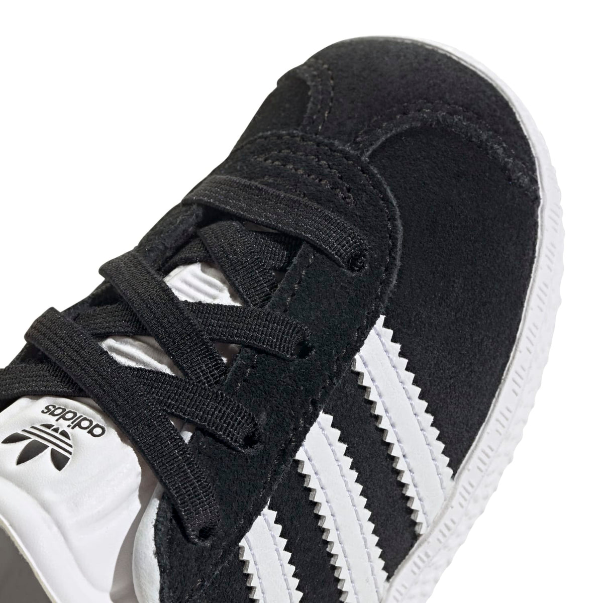 Sneakers Adidas Gazelle Bébé noir et blanc – vue 6