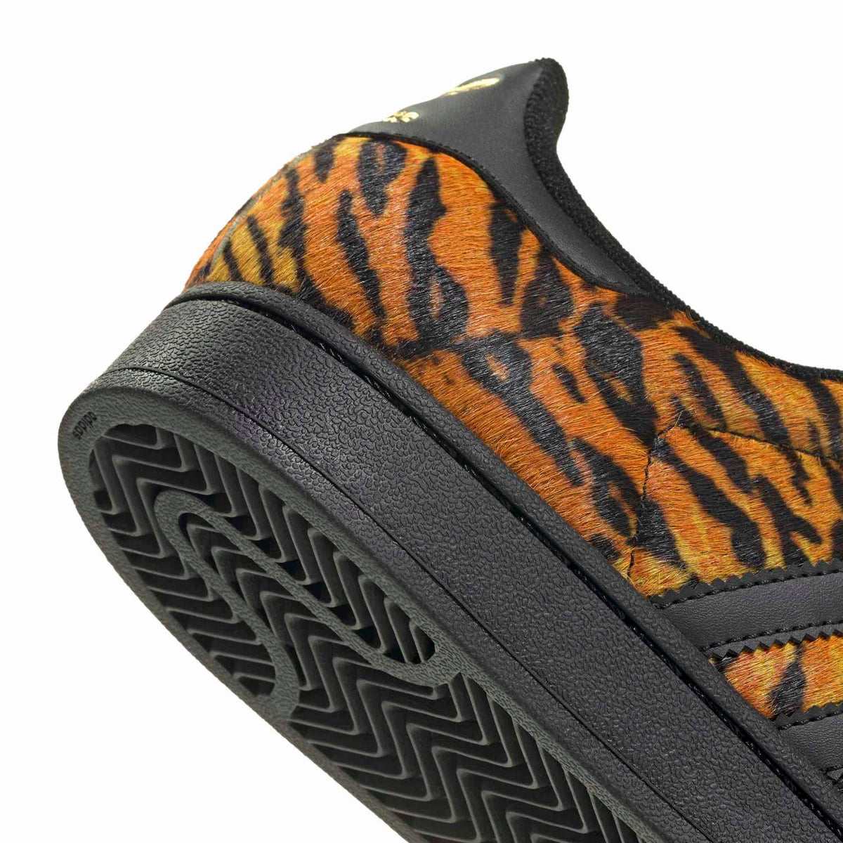 Sneakers Adidas Superstar II Femme imprimé et jaune – vue 5